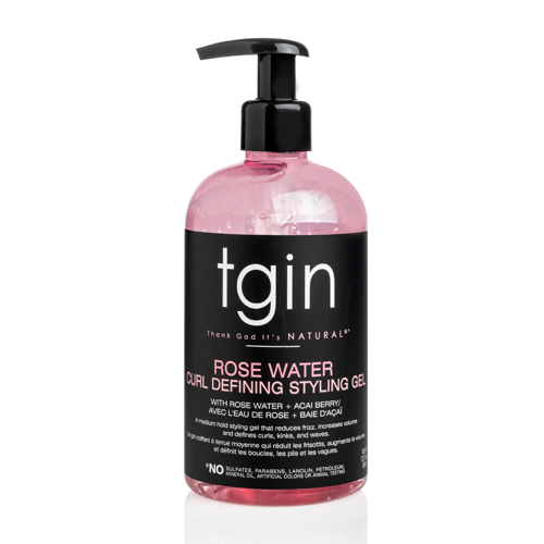 TGIN Rose Water Curl Defining Gel 13oz